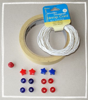 Craft Ideas  on 4th Of July Craft Ideas  Patriotic Bracelet Instructions