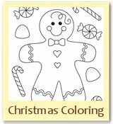christmas color pages