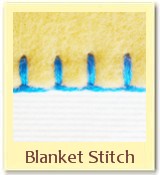 how to do blanket stitch