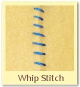 whip stitch