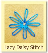 lazy daisy stitch