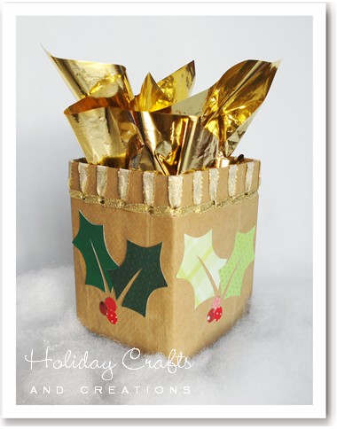 Gift Basket Making Ideas: Upcycled Milk Cartons