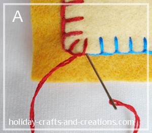 how to do blanket stitch how to do blanket stitch