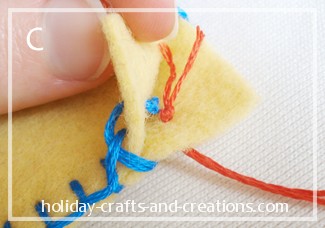 how to do blanket stitch how to do blanket stitch