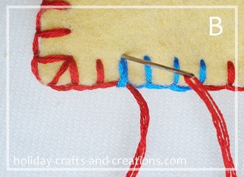 how to do blanket stitch how to do blanket stitch