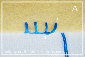 how to do blanket stitch how to do blanket stitch