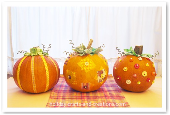 pumpkin centerpieces