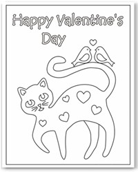 Valentine Coloring Pages