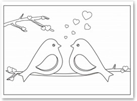 Valentine Coloring Pages