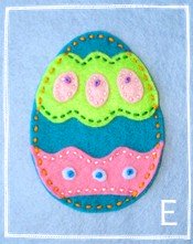 Easter craft ideas, Easter garland 