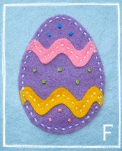 Easter craft ideas, Easter garland 