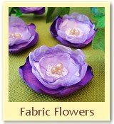 how to make fabric flowers