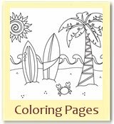 summer coloring sheets