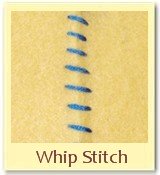 whip stitch