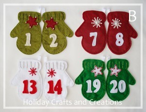 advent calendar pattern