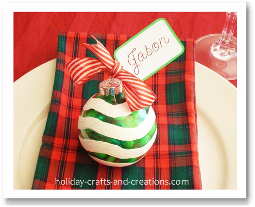 Christmas Place Cards Christmas Place Cards