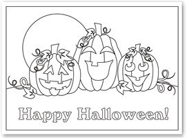 free halloween coloring pages