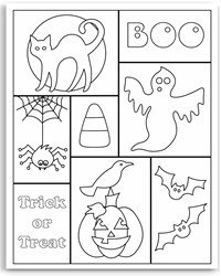 free halloween coloring pages