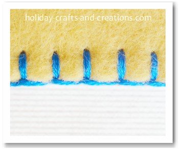 how to do blanket stitch