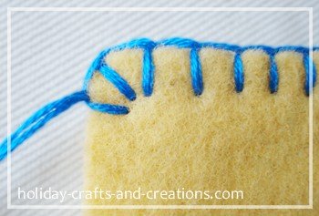 how to do blanket stitch