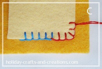 how to do blanket stitch