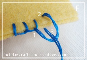 how to do blanket stitch