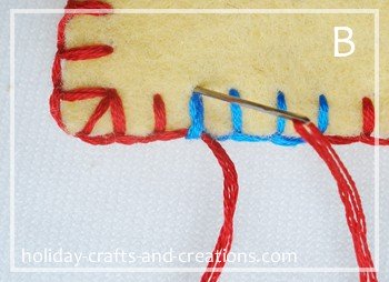 how to do blanket stitch