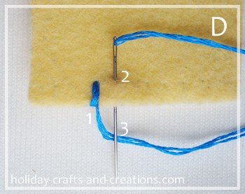 how to do blanket stitch