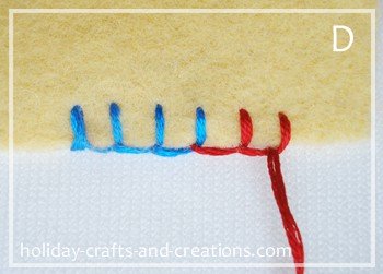 how to do blanket stitch