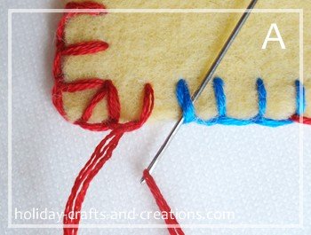 how to do blanket stitch