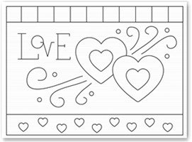 Valentine Coloring Pages